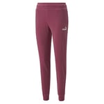 PUMA Women's Essentials+ Velour Pants Sweatpants, Dusty Orchid, S