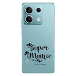 Coque pour Poco M6 PRO 4G silhouette super mamie