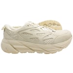 Hoka One One One Clifton L Unisex Beige Trainers - Size UK 6.5