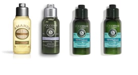 L'OCCITANE Lot Mixte De 4 Shampooings, Après Shampooings, Gel Douche 4x75mL/EBRJ