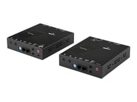 Startech.Com Hdmi Over Ip Extender Kit With Video Wall Support - 1080P - Hdmi Over Cat5e / Cat6 Transmitter And Receiver Kit (St12mhdlan2k) - Video/Lyd/Infrarød/Seriell-Utvider - Hdmi - Opp Til 100 M - Taa-Samsvar - For P/N: St12mhdlan2r