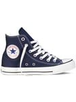 Converse All Star Unisex Chuck Taylor High Top Sneakers - Navy Canvas - Size UK 5