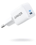 Anker Nano Chargeur Rapide iPhone 12 20 W, PIQ 3.0, USB C Compact PowerPort III pour iPhone 12/12 Mini/12 Pro/12 Pro Max, Galaxy, Pixel 4/3, iPad Pro, AirPods Pro, etc.