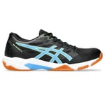 ASICS Men's Gel-Rocket 11 Volleyball Shoes, Black/Waterscape, 9 UK