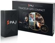 Compact Finder 4G - Traceur Gps Pour Voitures, Motos Et Camion -Jusqu'À 40 Jours D'Autonomie-Dispositif De Repérage Pour La Protection Contre Le Vol Avec Suivi En Direct, Notification D'Alarme