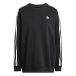 adidas Original 3-stripes Oversized Crew Sweatshirt adult IU2423