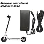 Chargeur pour trottinette électrique Xiaomi M365 M365 Pro Li-ion Lihium Cable 100cm 42V