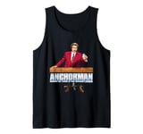 Anchorman Legend Of Ron Burgundy With Scotch Tank Top