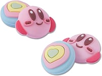 Lot De 4 Capuchons De Pouce Mignons Compatibles Avec La Console Nintendo Switch Oled/Lite, Kawaii En Silicone Souple Pour Manette Ns Joy-Con, (Kirby), Rose Kirby