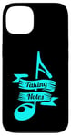 Coque pour iPhone 13 Prendre des notes musicales amusantes jeu de mots pour musicien musique drôle