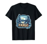 Fargo North Dakota Proud Prairie City Unique Midwest ND T-Shirt