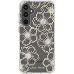 Case-Mate Floral Gems for Samsung Galaxy S23FE (Gold)
