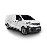 Dark Knight Nuuk 20" – Användning Opel Vivaro 2020, E-märkt LED-ramp,