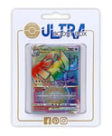 Lugia VSTAR 202/195 Arc en Ciel Secrète - Ultraboost X Epée et Bouclier 12 Tempête Argentée - Coffret de 10 cartes Pokémon Françaises