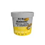 BugBell BugKeks vuxna insekter, banan- och chiafrön - Ekonomipaket: 4 x 150 g