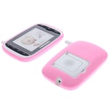 Case for HelloBaby HB32 Baby Monitor Protection Bag TPU Rubber Pink