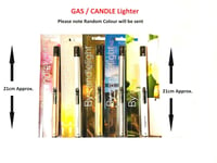 Tube Gas Lighter BBQ Kitchen Camping Candle Flame Assorted Barbecue Uk Free pos 