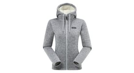 Polaire lafuma cali hoodie femme gris