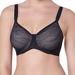 Triumph Women's Airy Sensation W01, Minimizer bra, BLACK