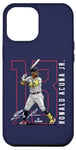 iPhone 12 Pro Max Ronald Acuna Jr. | Atlanta Baseball MLB Players | MLBRAC3003 Case