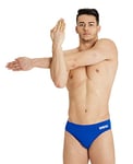 arena Homme Men's Team Swim Briefs Solid Slip de bain, Royal-white, 44 EU