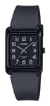 Casio Standard Analog Resin Strap Black Dial Quartz MTP-B175-1BV Men's Watch