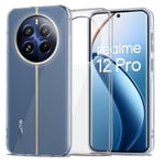 Realme 12 Pro (5G) / 12 Pro+ (5G) Tech-Protect Flexair Skal Flexibel Plast - Transparent