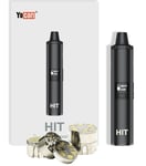 Yocan Hit Dry Herb Vaporizer, 1400mAh Battery, Ceramic Bowl Vibrate FREE GRINDER