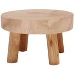 Eosnow - Support de plante d'intérieur en bois Mini support de pot de fleurs tabouret en bois support de pot de fleurs en bois