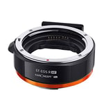 K&F Concept Bague Adaptation Autofocus pour Installer l'Objectif Canon EF/EF-S Monture sur Boîtier Appariel Photo de Canon EOS R Canon EF S-EOS R