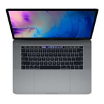 MacBook Pro 15" Touch Bar Mid 2018 (Intel 6-Core i7 2.2 GHz, 16 GB RAM, 256 GB SSD) Space Gray | Acceptabelt