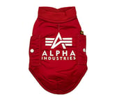 Alpha Industries MA-1 Dog Jacket Backprint RBF Red XXL