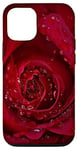 Coque pour iPhone 12/12 Pro Rose rouge