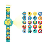 Lexibook Universal Moi, Moche et Méchant Minions Montre Bracelet Ajustable écran Digital avec 20 Projections, pour Filles et garçons, Jaune/Bleu