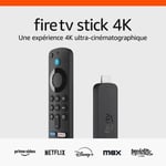 Amazon Fire TV Stick 4K (Nouvelle génération) | Appareil de streaming avec prise en charge du Wi-Fi 6 et des technologies Dolby