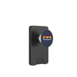 Smith Mountain Lake Virginia Canoë PopSockets PopWallet pour MagSafe