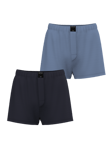 Björn Borg Cotton Stretch Woven Boxer Shorts 2-pack Blå, L