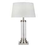 Bordlampe Searchlight Pidestall Cream Shade