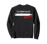 Mechanical Analog Calculator Classically Trained Slide Rule Sweatshirt