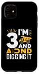 Coque pour iPhone 11 3 ans 3e anniversaire Construction Boy 3 ans