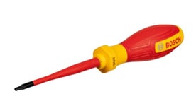 Bosch Professional VDE TX10x75 Screwdriver (Certified up to 1,000 V, Insulated Thermoplastic Elastomer (TPE))