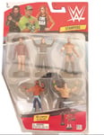 WWE Wrestler Stampers 5pk Jon Cena Kofi Kingston Bray Wyatt Jeff Hardy Finn Balo