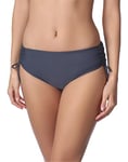 Merry Style Bas de Maillot de Bain Bikini String Vêtement été Femme M30 (Graphite (9154), 52 (Taille du producteur: 5XL))