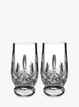 Waterford Crystal Lismore Connoisseur Cut Glass Footed Tasting Tumblers, Set of 2, 180ml, Clear