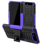 Samsung Galaxy A80/A90      Heavy Duty Case    Purple