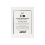 LA Bruket 207 Duo Kit Flytande Tvål Handkräm Salvia Rosmarin Lavendel 190 ml