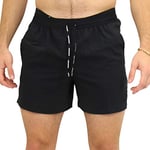 Nike M NK FLX Stride Short 5IN BF Sport Homme, Black/(Reflective Silv), FR : XL (Taille Fabricant : XL)