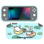 playvital Coque pour Switch Lite Console,Étui Housse de Protection en TPU Souple pour Switch Lite-Chaton Piscine