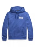 Ralph Lauren Logo Regular Fit Hoodie, New Iris Blue