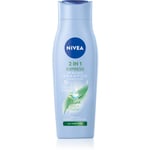 Nivea 2in1 Care Express Protect & Moisture Shampoo og balsam 2-i-1 250 ml